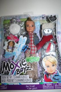 New Moxie Boyz Winter Magic Snow Owen Doll Skis Snowman