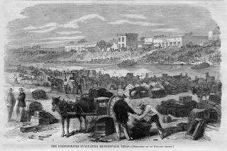 confederates evacuating brownsville texas civil war