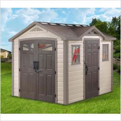 Summit 8 x 9 Shed in Brown & Beige OUR SKU# KTR1000 MPN 17190648 