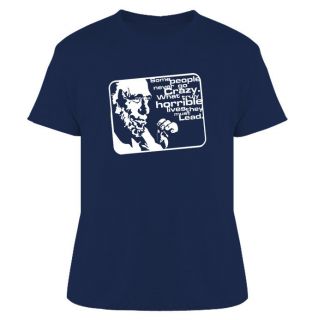 Charles Bukowski Poet Quote T Shirt Colour