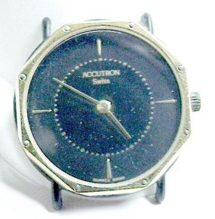 Mans Bulova Accutron Watch Movement Dial