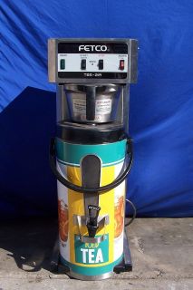 Commercial Fetco Iced Tea Brewer with Dispenser