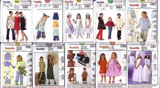 Burda Sewing Patterns for Children Most Are Out of Print All Are Uncut 