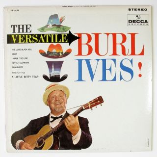 Burl Ives The Versatile Burl Ives LP NM NM