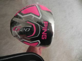 Bubba Watson Pink G 20 Ping Driver in Hand