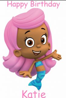 Bubble Guppies Birthday Cake on Bubble Guppies Molly Edible Image Cake Decoration Birthday Party Favor