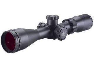 BSA Optics Matte Black Target Riflescope w Side Focus Duplex Reticle 