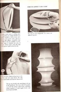 1976 BUILD MID CENTURY MODERN LAMP LIGHTING DESIGN BOOK BUBBLE LAMP