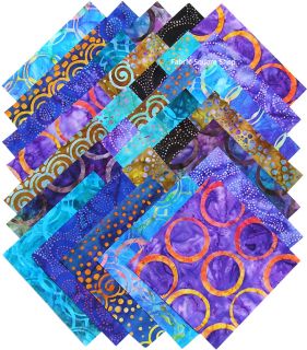 Robert Kaufman Bubbles Batiks 6 5 Fabric Quilting Squares