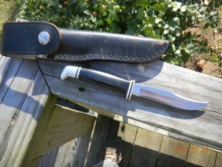Buck Knife Model 102 with Matching Leater Sheath