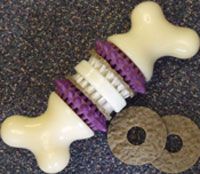 Busy Buddy Bristle Bone Dog Dental Chew Toy Medium