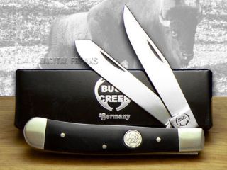 Buck Creek Genuine Buffalo Horn Trapper Pocket Knives