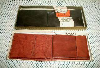 Vintage Mens Leather Wallets Sutton Park Buxton