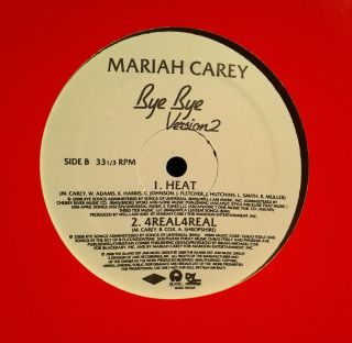 Mariah Carey Heat 4Real4Real Bye Bye Vinyl RARE SONGS ON VINYL
