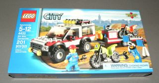 LEGO City Building Set 4433 Dirt Bike Transporter Truck & Trailer NEW 