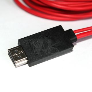  Mirco USB to HDMI HDTV Adapter cable for Samsung Galaxy S3 SIII i9300