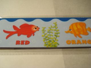 Bulletin Board Border Colors Words Fish Sea Preschool Door Trimmers 