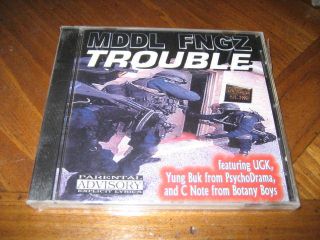   FNGZ Trouble Texas Rap CD Pimp C Bun B UGK Cnote 660355459023