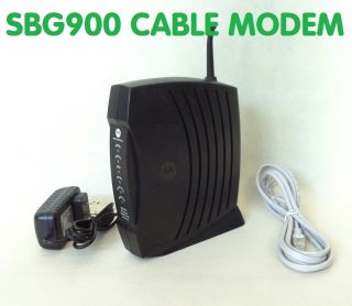    Motorola SURFboard Wireless Cable Modem Docsis 2 0 SBG 900 Modem