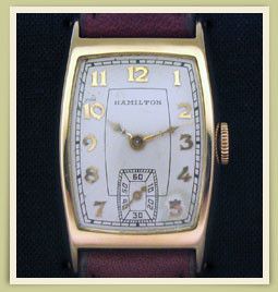 1935 Vintage Hamilton Cabot Watch Crystal Wristwatch Crystal CMY313 