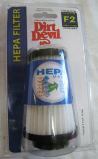 Dirt Devil F2 Replacement HEPA Filter New in Package