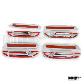 07 cadillac cts abs chrome door handle 4pcs covers trims