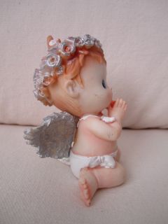   Angel Baby Girl in Diapers Cake Topper, Favor, Decoration