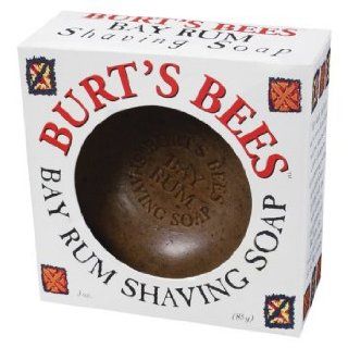 Burts Bees BAY RUM SHAVING SOAP *RARE* HTF Natural 
