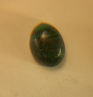 20Ct 10x8mm Natural Green Malachite Cabochon for Wire Wrapping