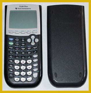 TI 84 PLUS Graphing Calculator W/ FRESH BATTERIES INSTALLED Texas 