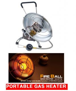 Portable gas heater outdoor butane burner for camping fishing hunting 