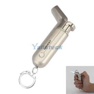 Fashionable Refillable Windproof Butane Gas Jet Flame Torch Cigarette 