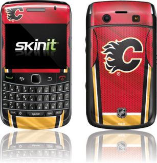 Skinit Calgary Flames Home Jersey Skin for Blackberry Bold 9700 9780 