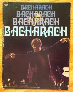The MAGIC of Burt BACHARACH Piano Solos Sheet Music Book Late 
