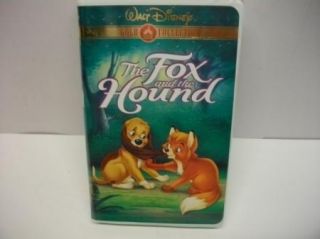 Disney Fox and The Hound Classic VHS Kids Movie Video