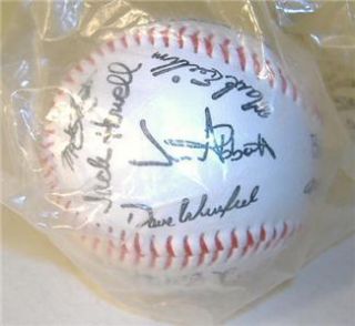 1990 California Angels Facsimile Signed Team Baseball