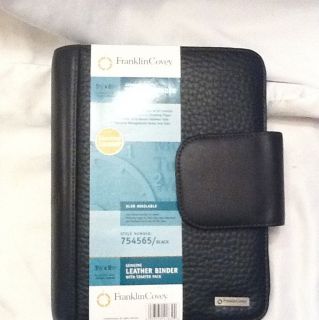 NWT Franklin Covey Organizer Binder Planner With Insert