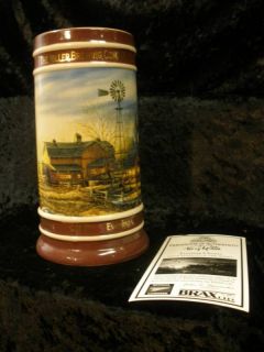 Miller Beer Stein Holiday 2010 by Terry Redlin New