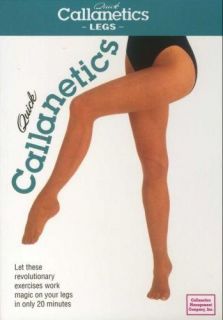 Quick Callanetics Legs Toning DVD New Callan Pinckney Barre Style 