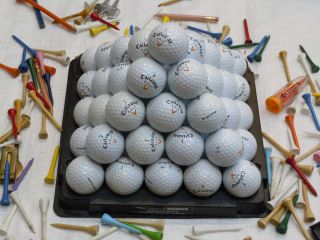60 AAAA Callaway Assorted HX Hot Golf Balls