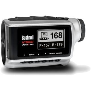 Bushnell Pinseeker Hybrid Laser Rangefinder GPS Golf Combo with Case 