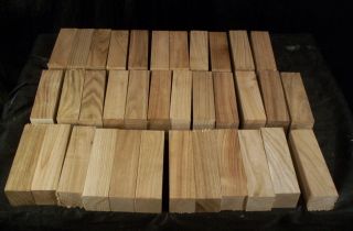 35 pc Butternut Carving Blanks Lumber Craft Wood