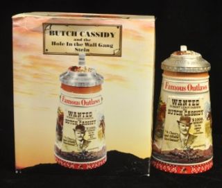   Busch Famous Outlaw Series Butch Cassidy Stein CS522 No 168