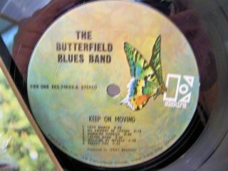 The Butterfield Blues Band Keep on Moving Vinyl LP Record EKS74053 