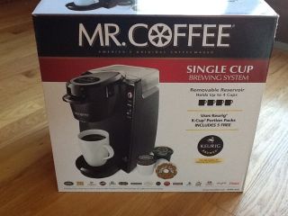 Mr. Coffee Coffeemaker BVMC KG5 Single Serve Brewer Powered by Keurig 