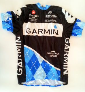 New Garmin Cervelo Team Mens Cycling Bike Lycra Shirt Bibs Jersey 