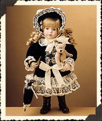  Boyds Yesterday's Child Doll Priscilla with William