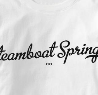 Steamboat Springs Colorado Co Metro White HO T Shirt XL