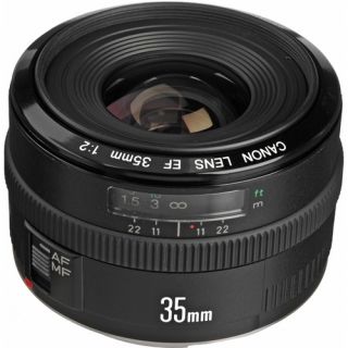 Canon EF 35mm F 2 Wide Angle Lens for SLR Cameras 0082966212710