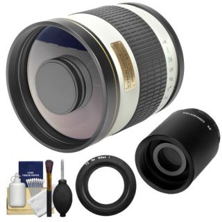 Rokinon 800mm 1600mm Mirror Lens Kit for Nikon 1 J1 J2 V1 Digital 